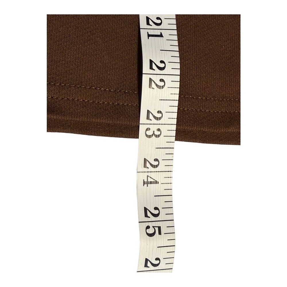 Listicle Brown V Neck Long‎ Sleeve Sweater Top Women's Size Large NWT - Picture 6 of 8